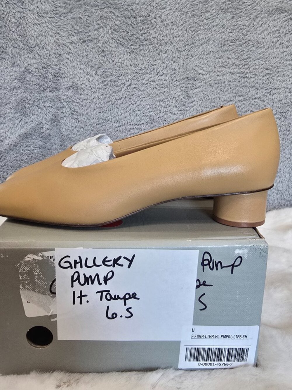Everlane Gallery Pump Light Taupe Leather Women's Sizes NEW in BOX Minimalist - Picture 4 of 15
